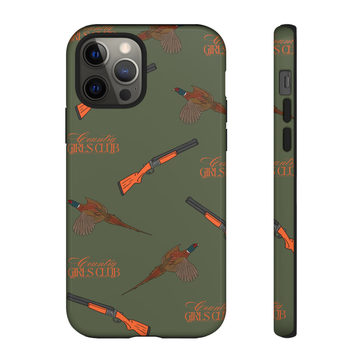 Green & Orange Beaters Case (Girls)  | CGC x Country Cases
