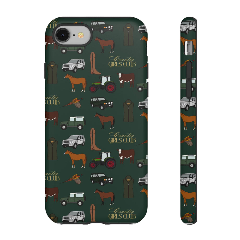 Green Country Girls Club x Country Cases iPhone Case