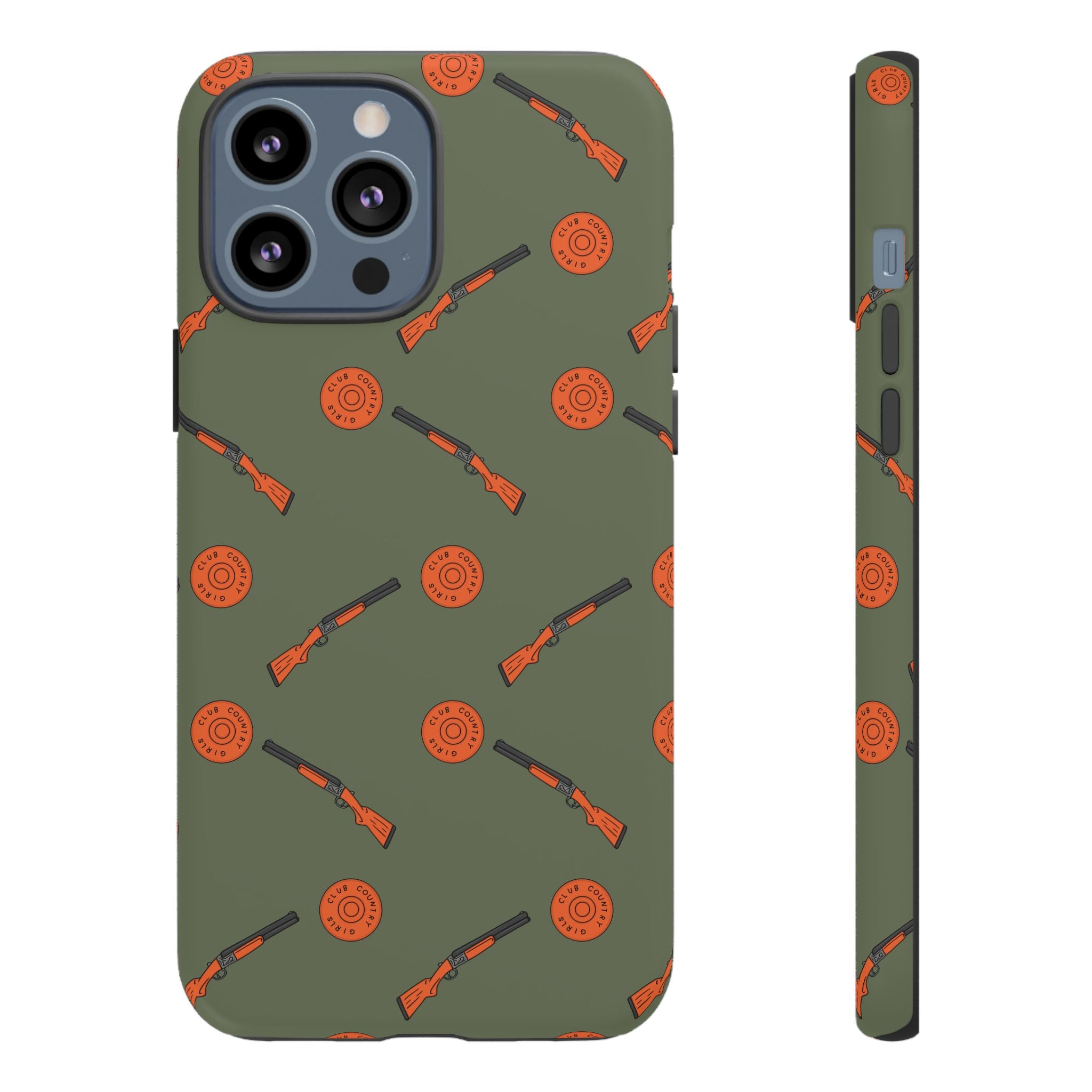 Green 'Shooting Season' iPhone Case  | CGC x Country Cases
