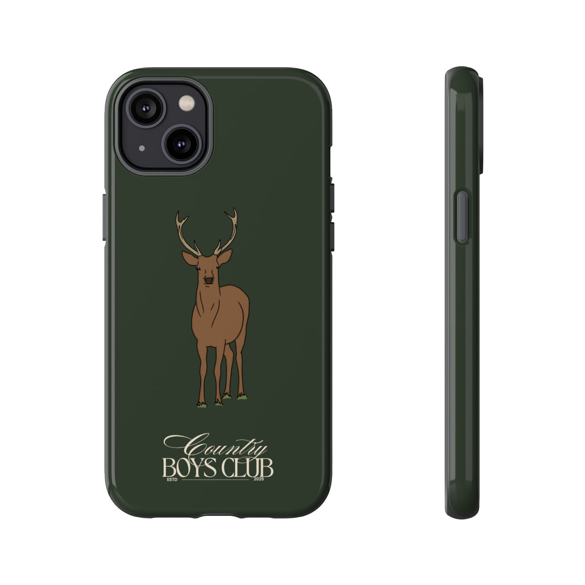 Field Green 'Country Boys Club Stag' Case  | CGC x Country Cases