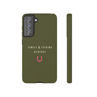 Green & Pink Single & Seeking Acreage Case