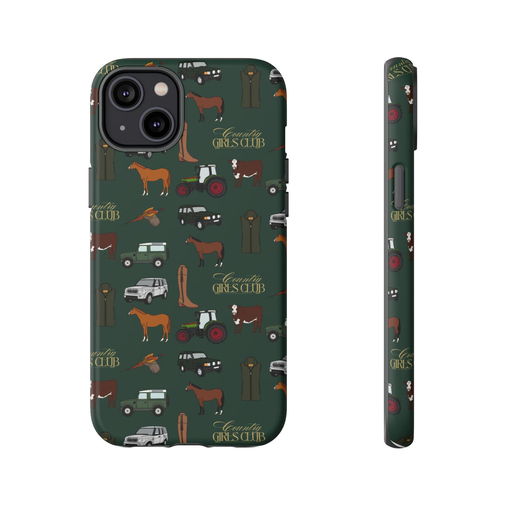 Green Country Girls Club x Country Cases iPhone Case