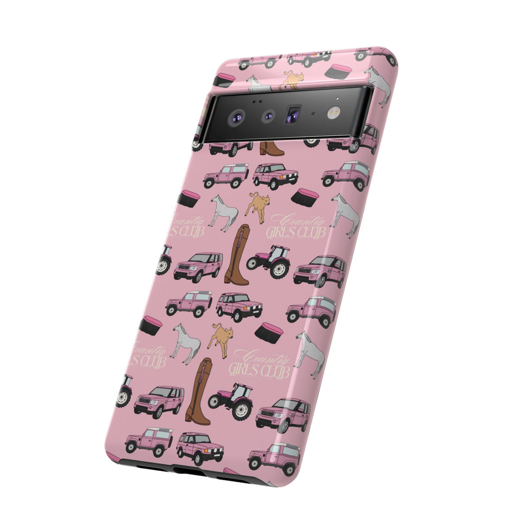 Pink Country Girls Club x Country Cases Android Phone Case