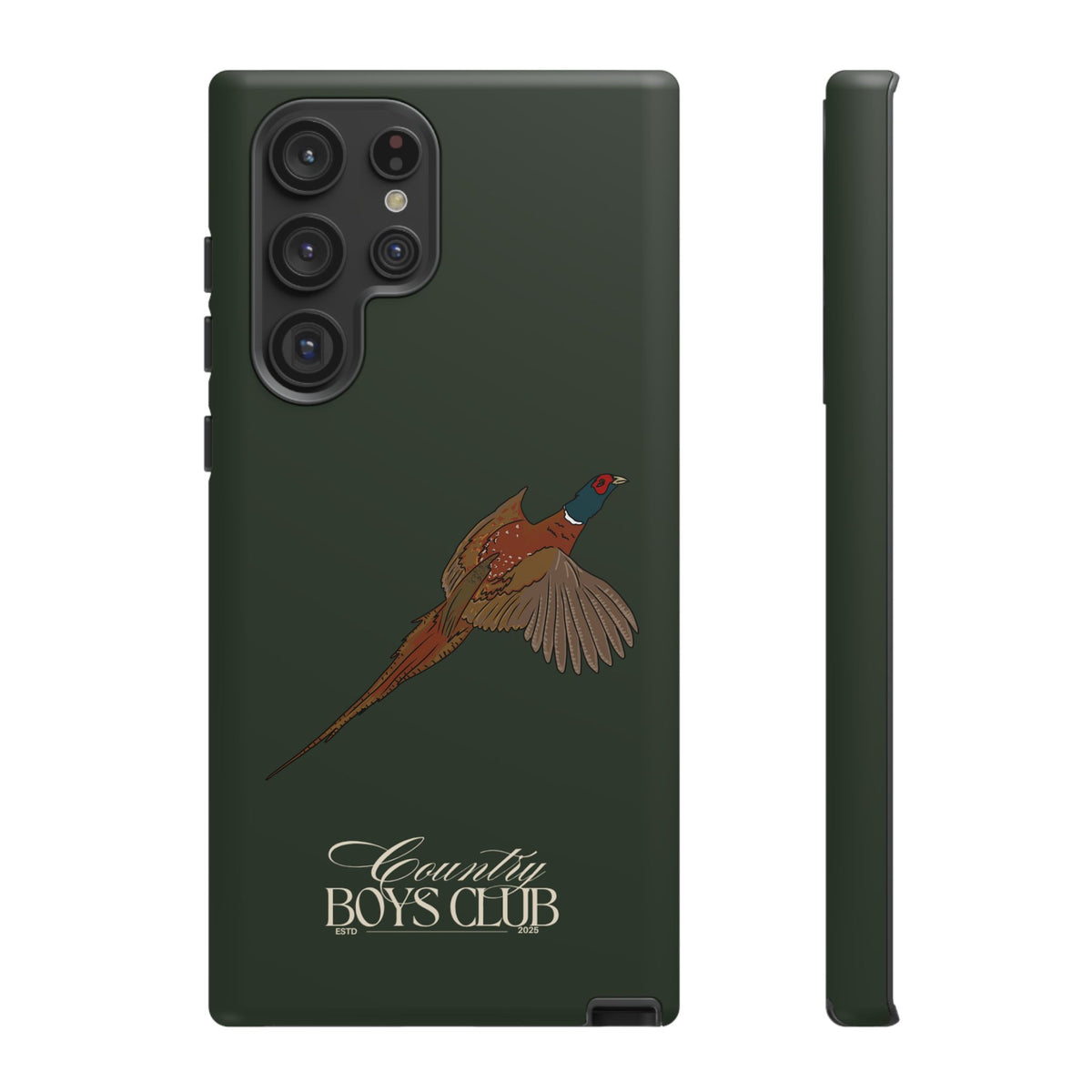 Field Green' Country Boys Club Pheasant' Case  | CGC x Country Cases