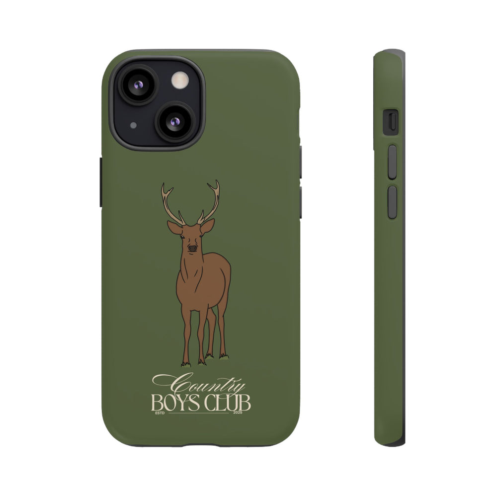 Green Country Boys Club Deer Stalking Case  | CGC x Country Cases