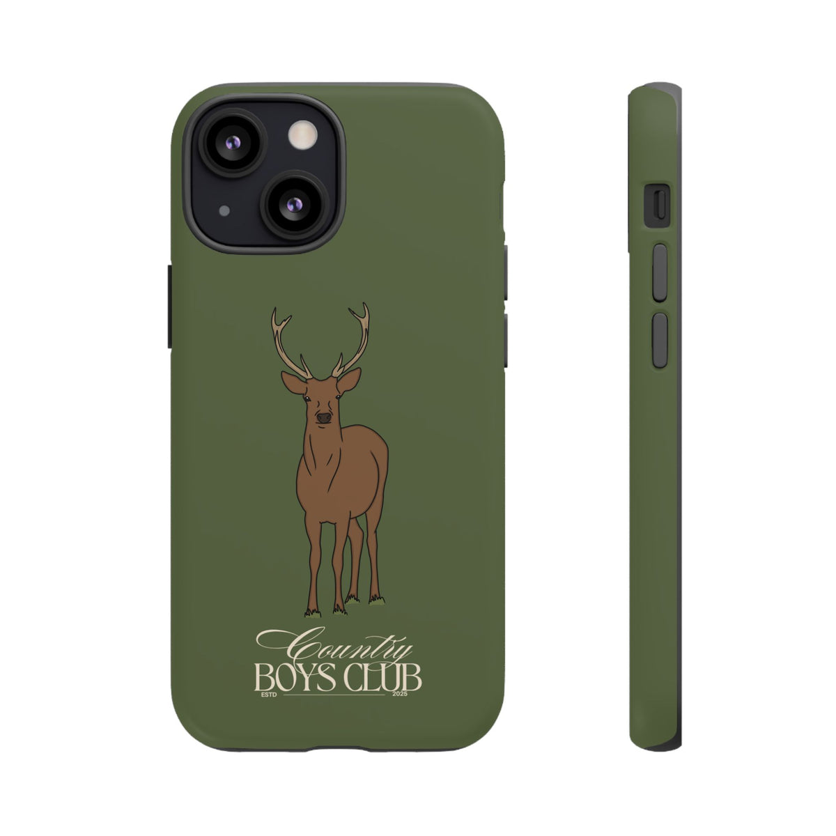 Green Country Boys Club Deer Stalking Case  | CGC x Country Cases