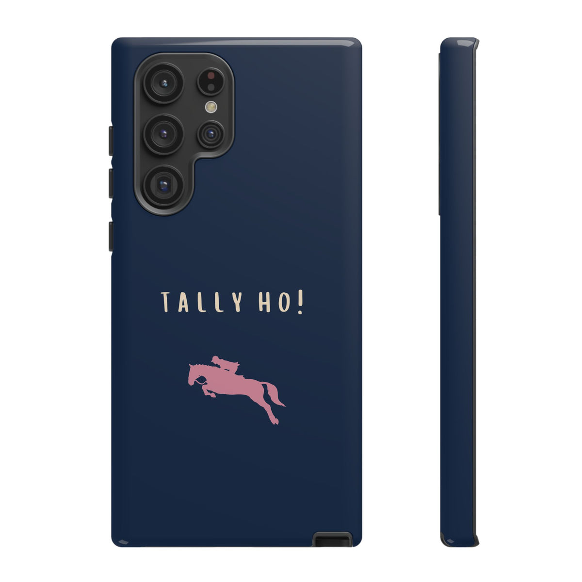 Navy & Pink 'Tally Ho!' (Horse)