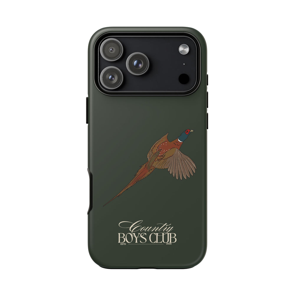 Field Green' Country Boys Club Pheasant' Case  | CGC x Country Cases