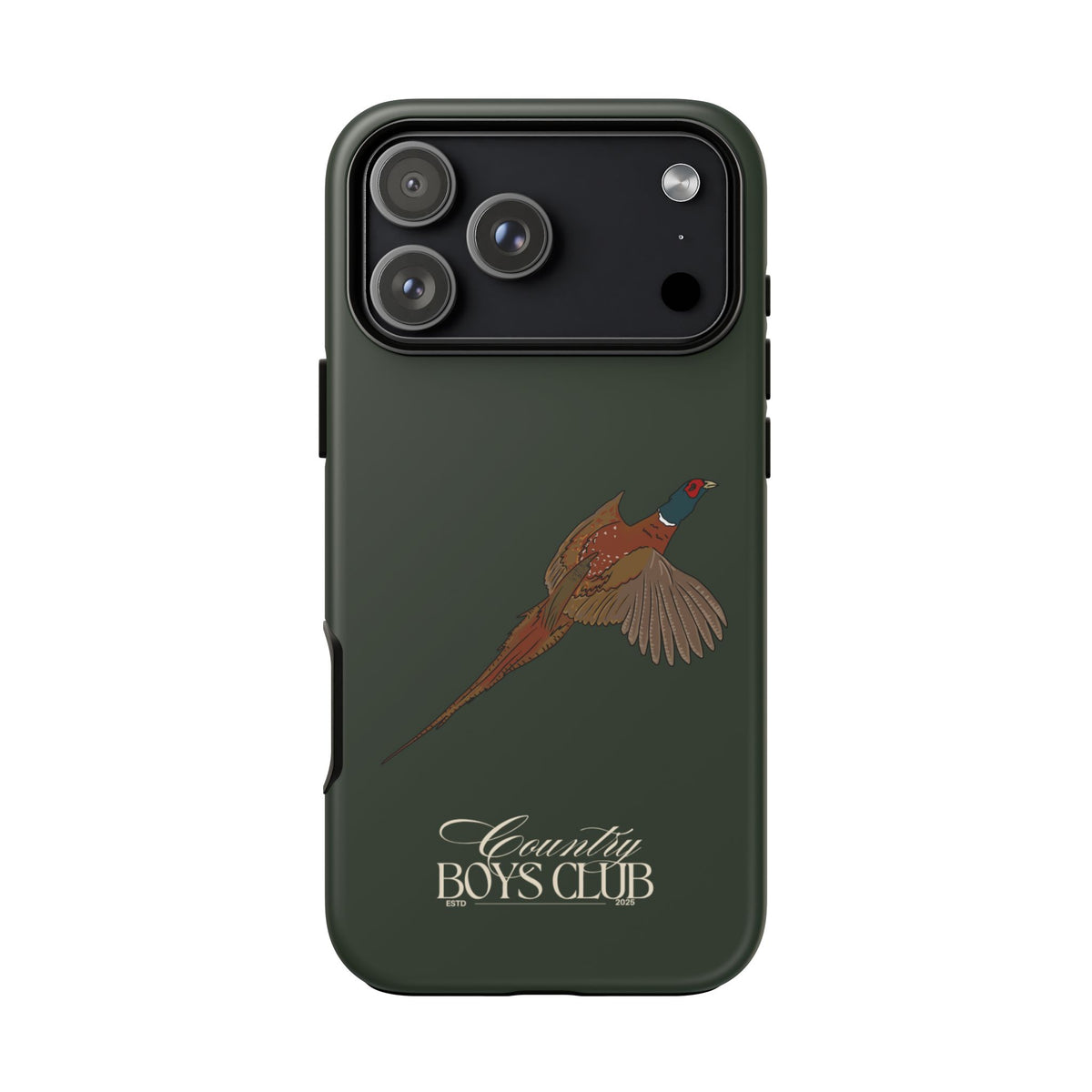 Field Green' Country Boys Club Pheasant' Case  | CGC x Country Cases
