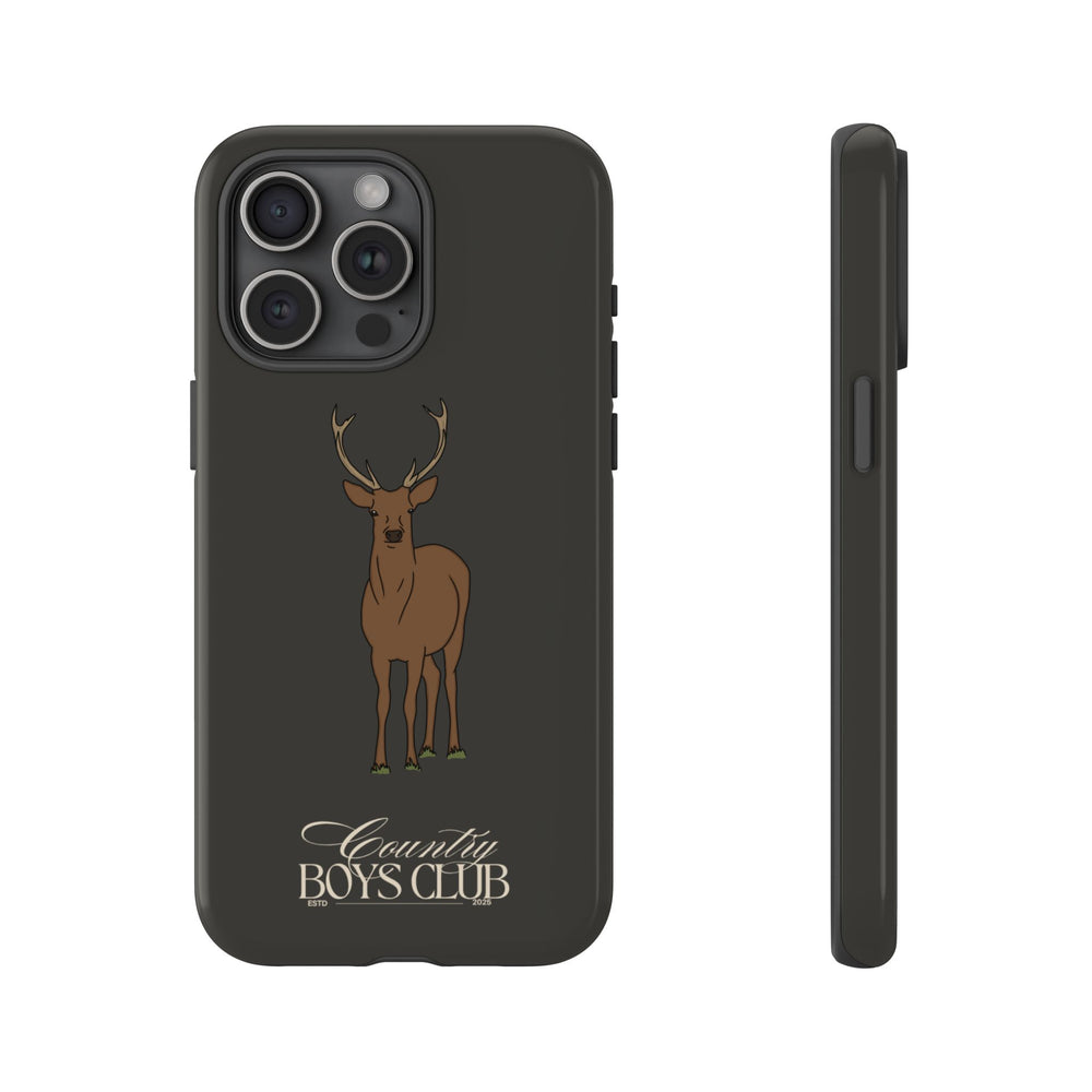 Charcoal 'Country Boys Club Stag' Case  | CGC x Country Cases