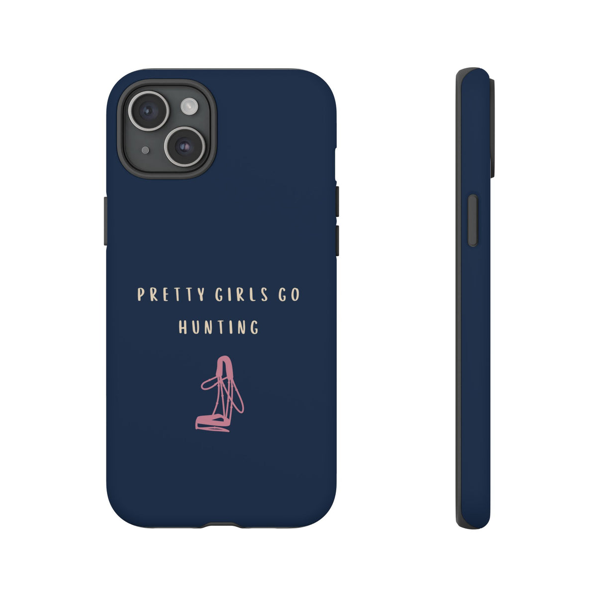 Navy & Pink 'Pretty Girls Go Hunting' (Bridle)