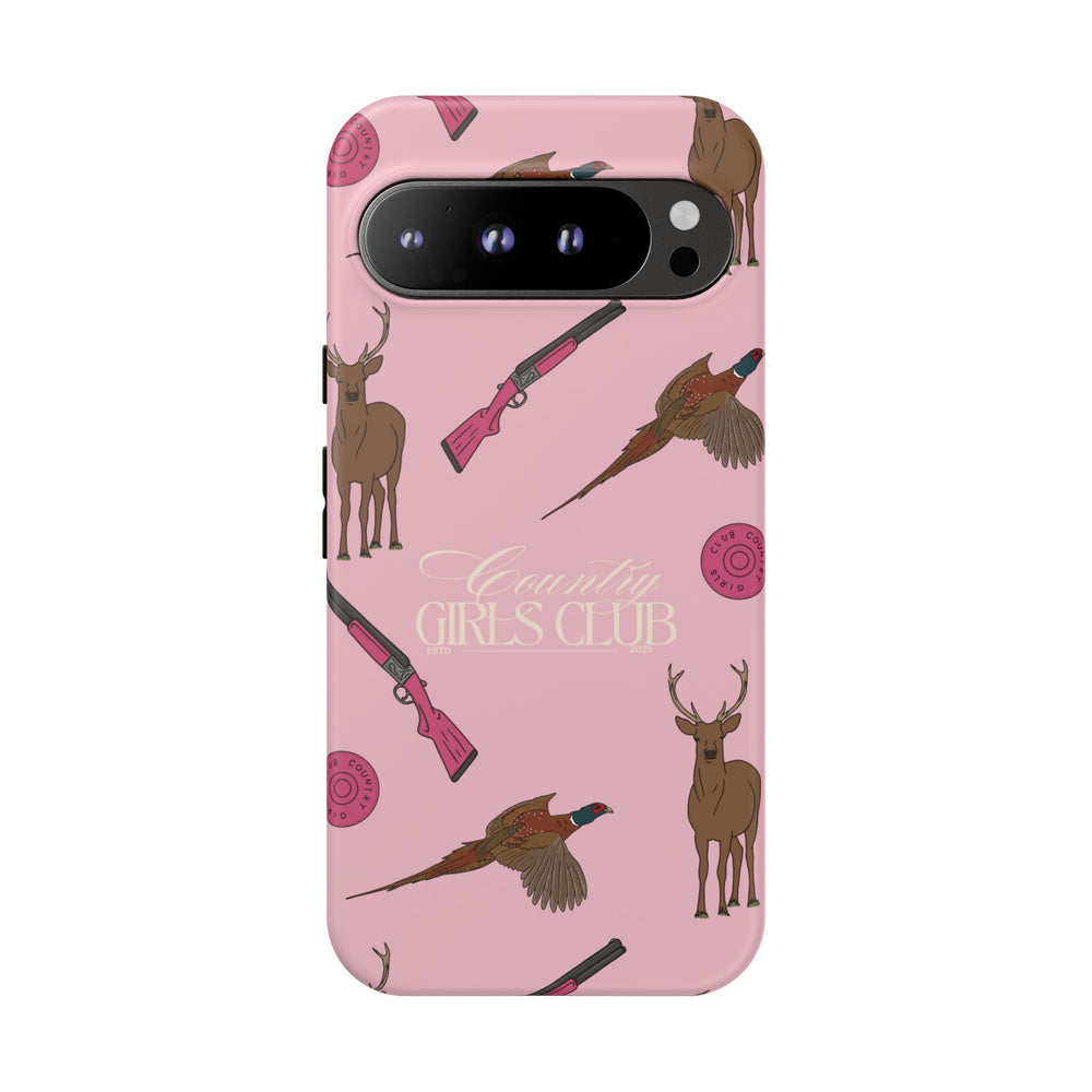 Pale Pink Girls Love Guns Case  | CGC x Country Cases