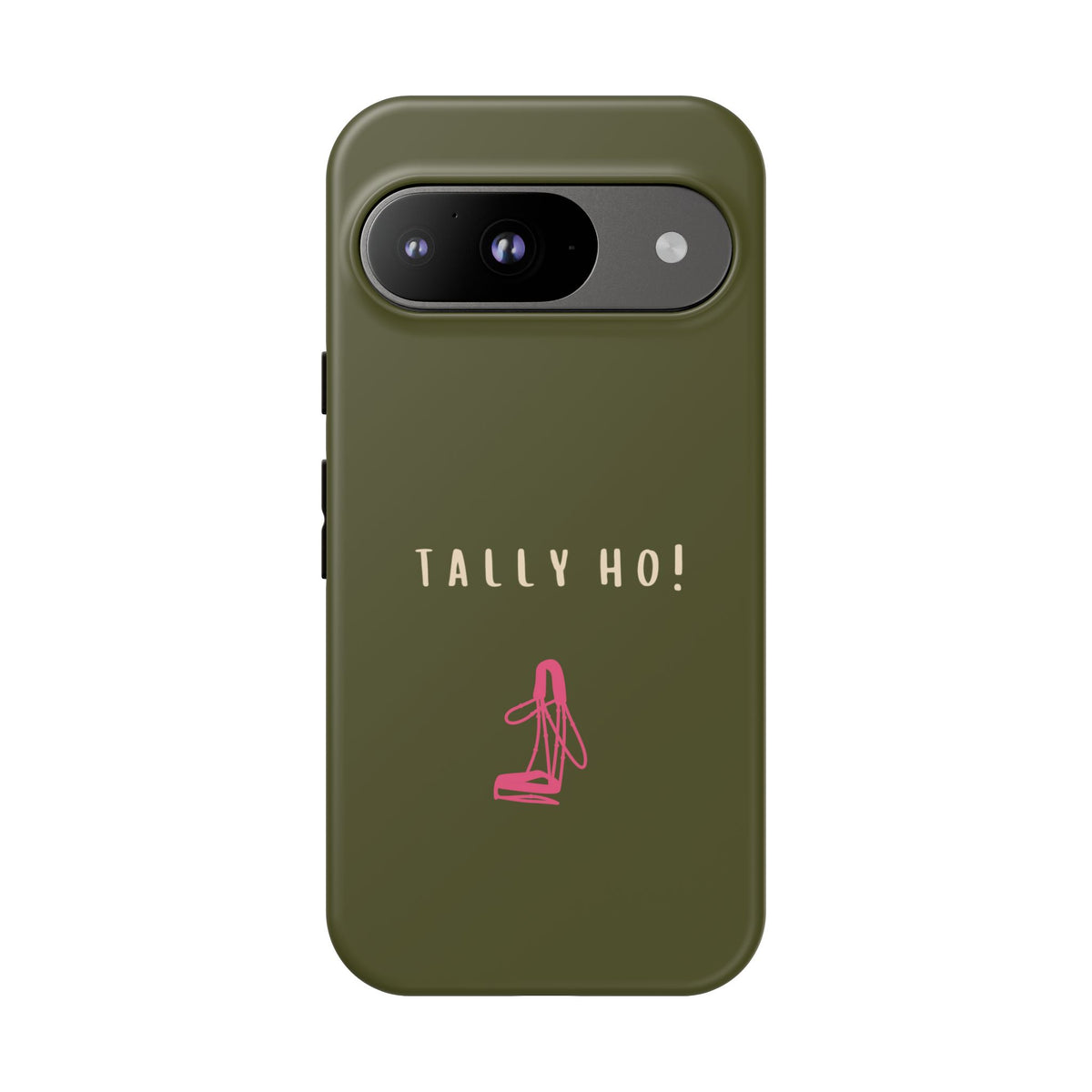 Green & Pink 'Tally Ho!' (Bridle)