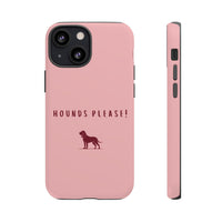 Pink & Burgundy 'Hounds Please' Case