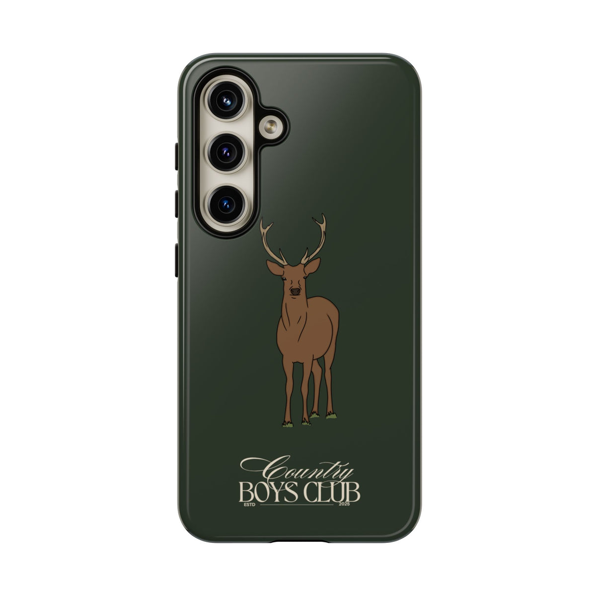 Field Green 'Country Boys Club Stag' Case  | CGC x Country Cases