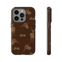 Chestnut Brown 'Boys Stags & Pheasants' Case  | CBC x Country Cases