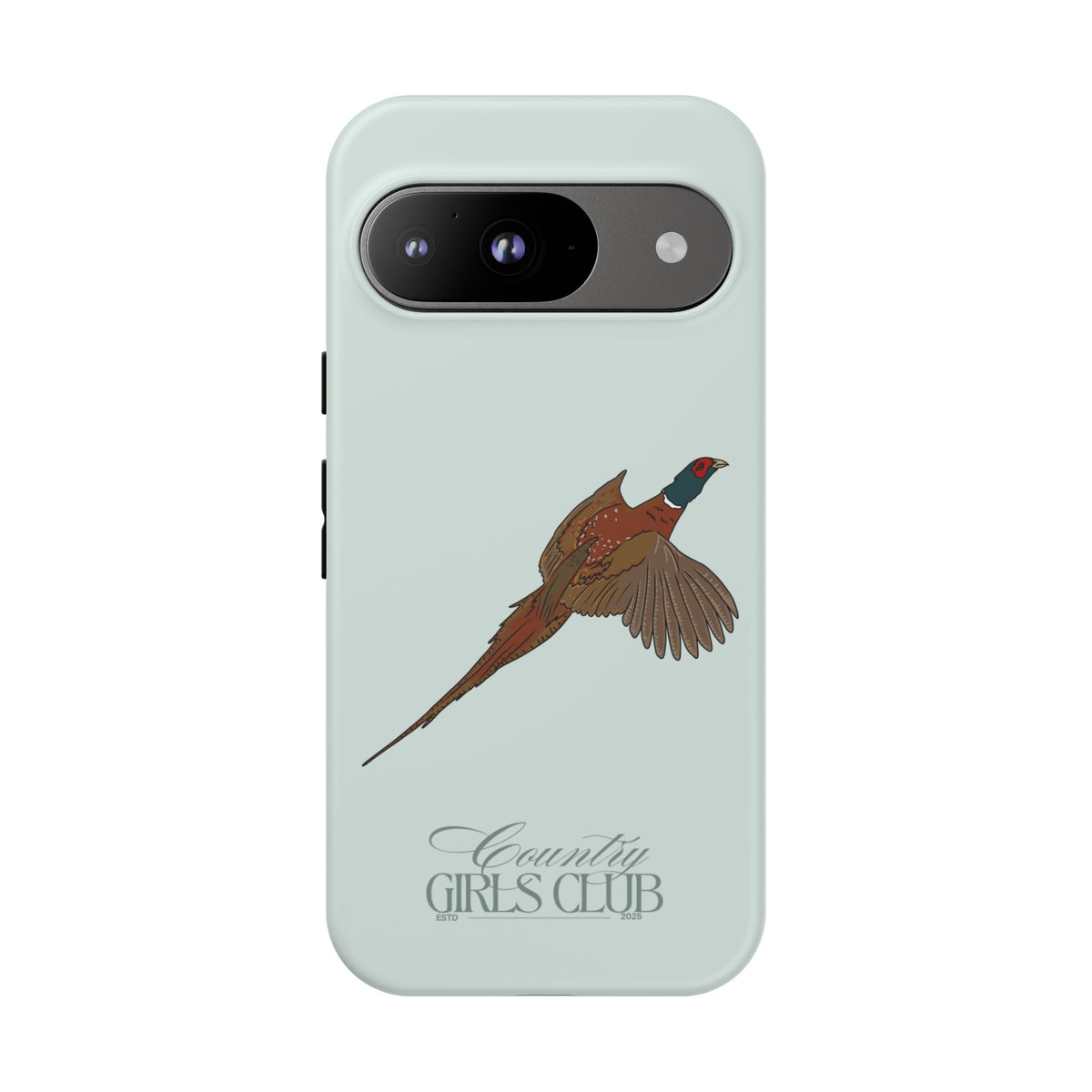 Duck Egg Blue 'Girls Pheasant' Case  | CGC x Country Cases