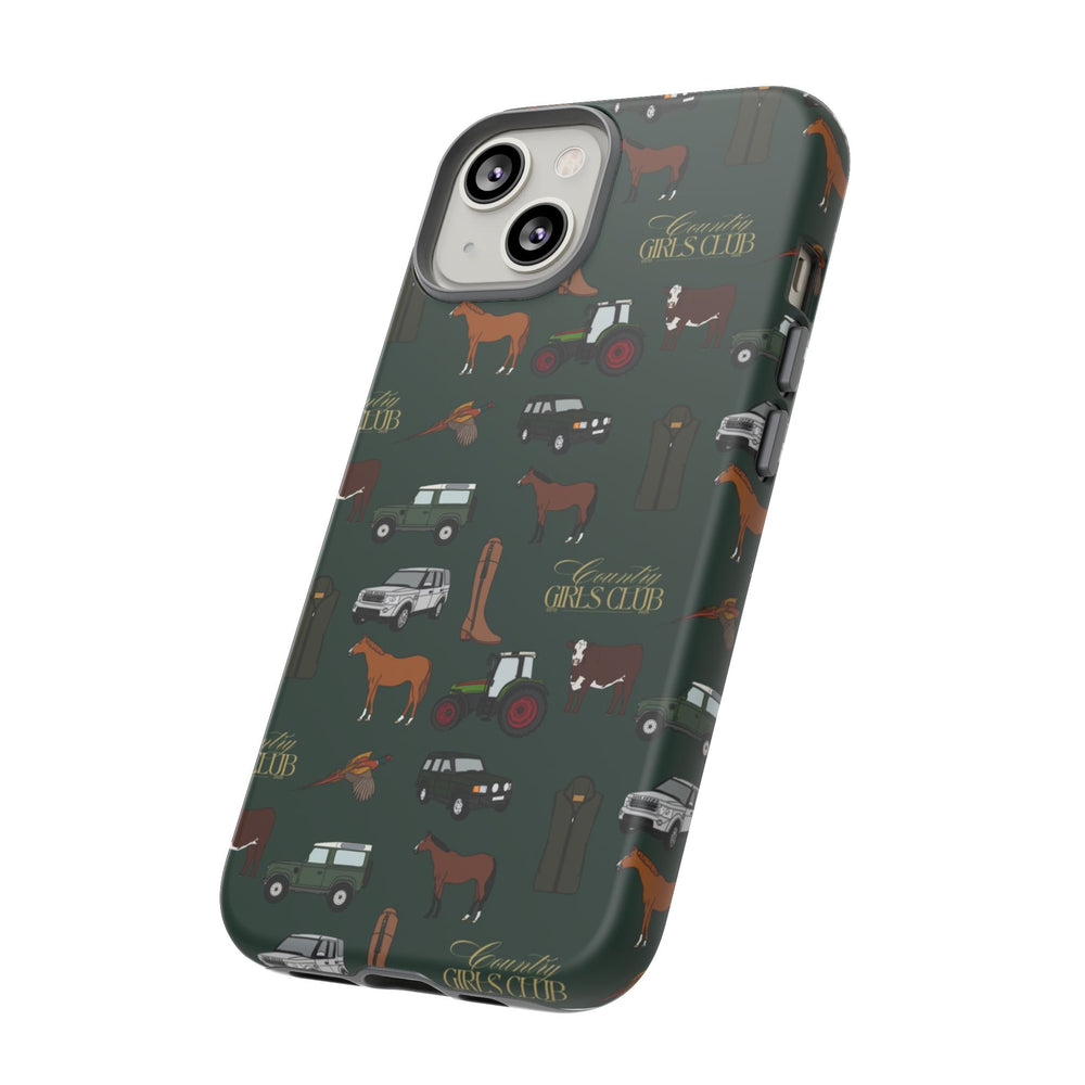 Green Country Girls Club x Country Cases iPhone Case