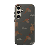 Charcoal 'Boys Stags & Pheasants' Case  | CBC x Country Cases