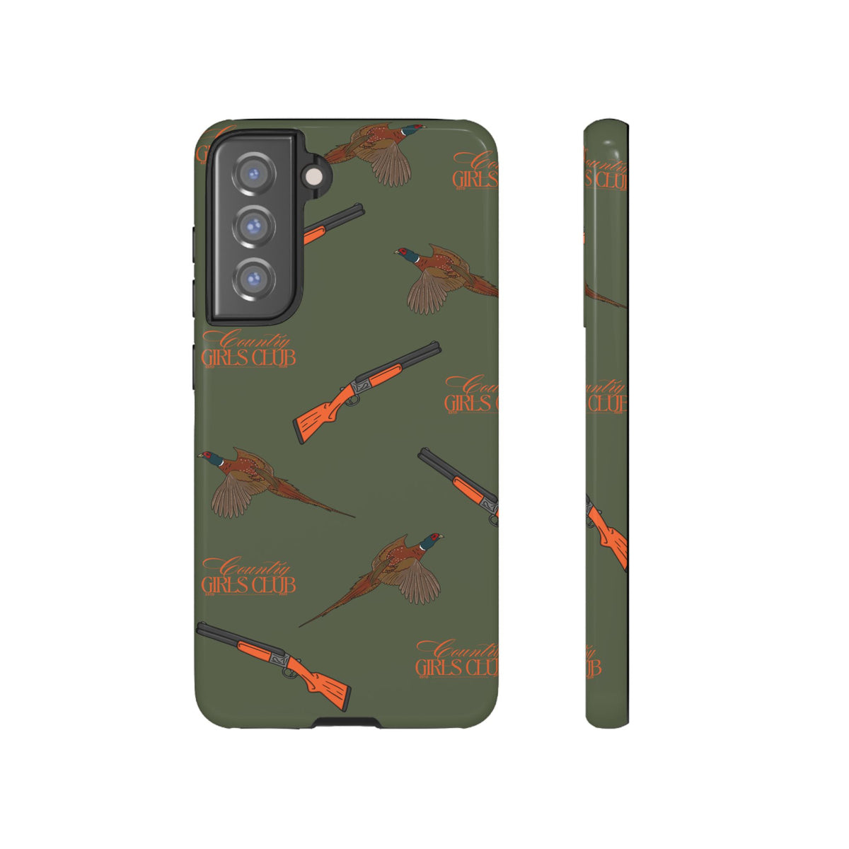 Green & Orange Beaters Case (Girls)  | CGC x Country Cases