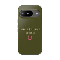 Green & Pink Single & Seeking Acreage Case