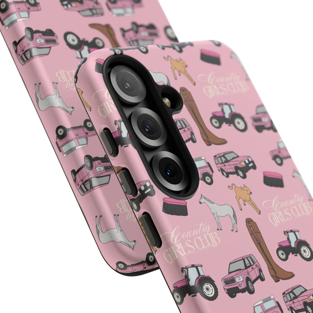 Pink Country Girls Club x Country Cases Android Phone Case