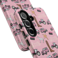 Pink Country Girls Club x Country Cases Android Phone Case