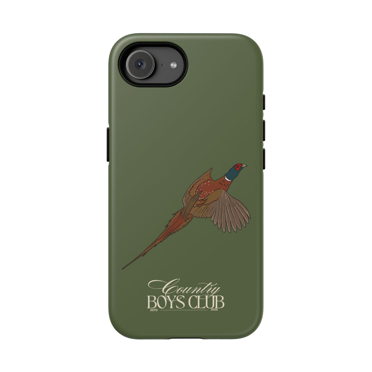 Green Country Boys Club Pheasant Case  | CGC x Country Cases