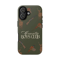 Forest Green Boys Love Guns Case  | CGC x Country Cases