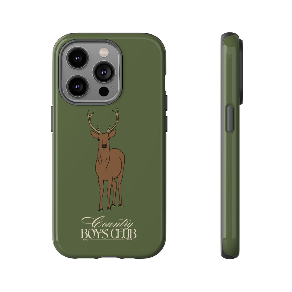 Green Country Boys Club Deer Stalking Case  | CGC x Country Cases