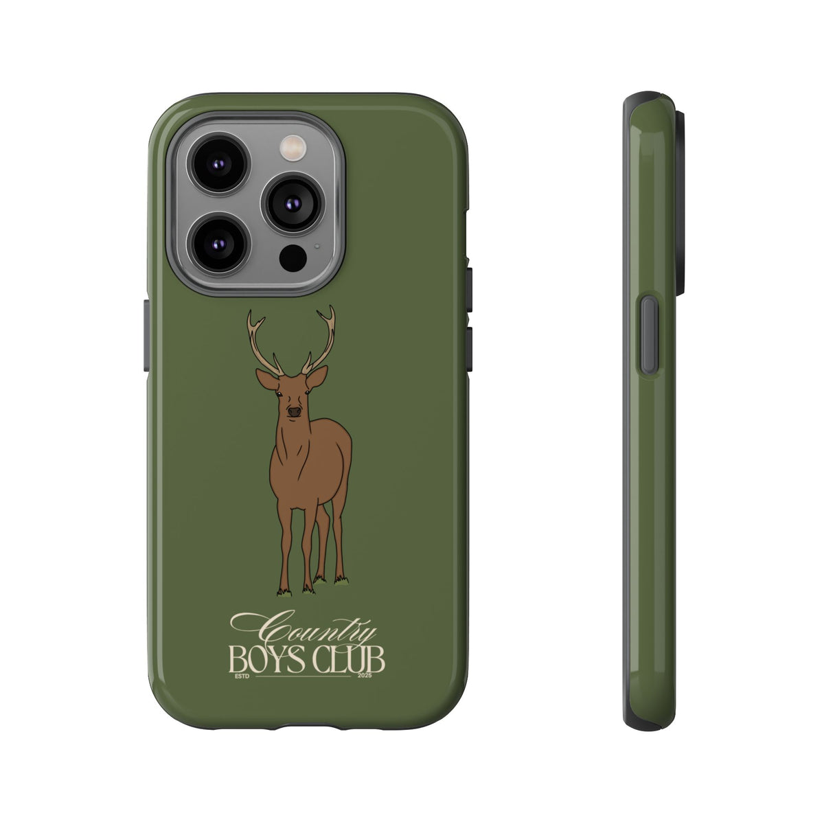 Green Country Boys Club Deer Stalking Case  | CGC x Country Cases