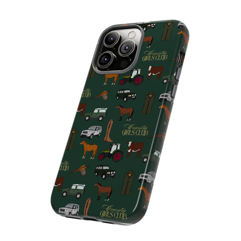 Green Country Girls Club x Country Cases iPhone Case