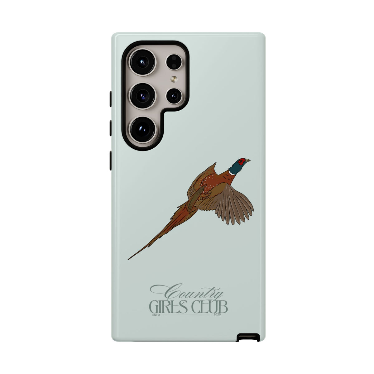 Duck Egg Blue 'Girls Pheasant' Case  | CGC x Country Cases