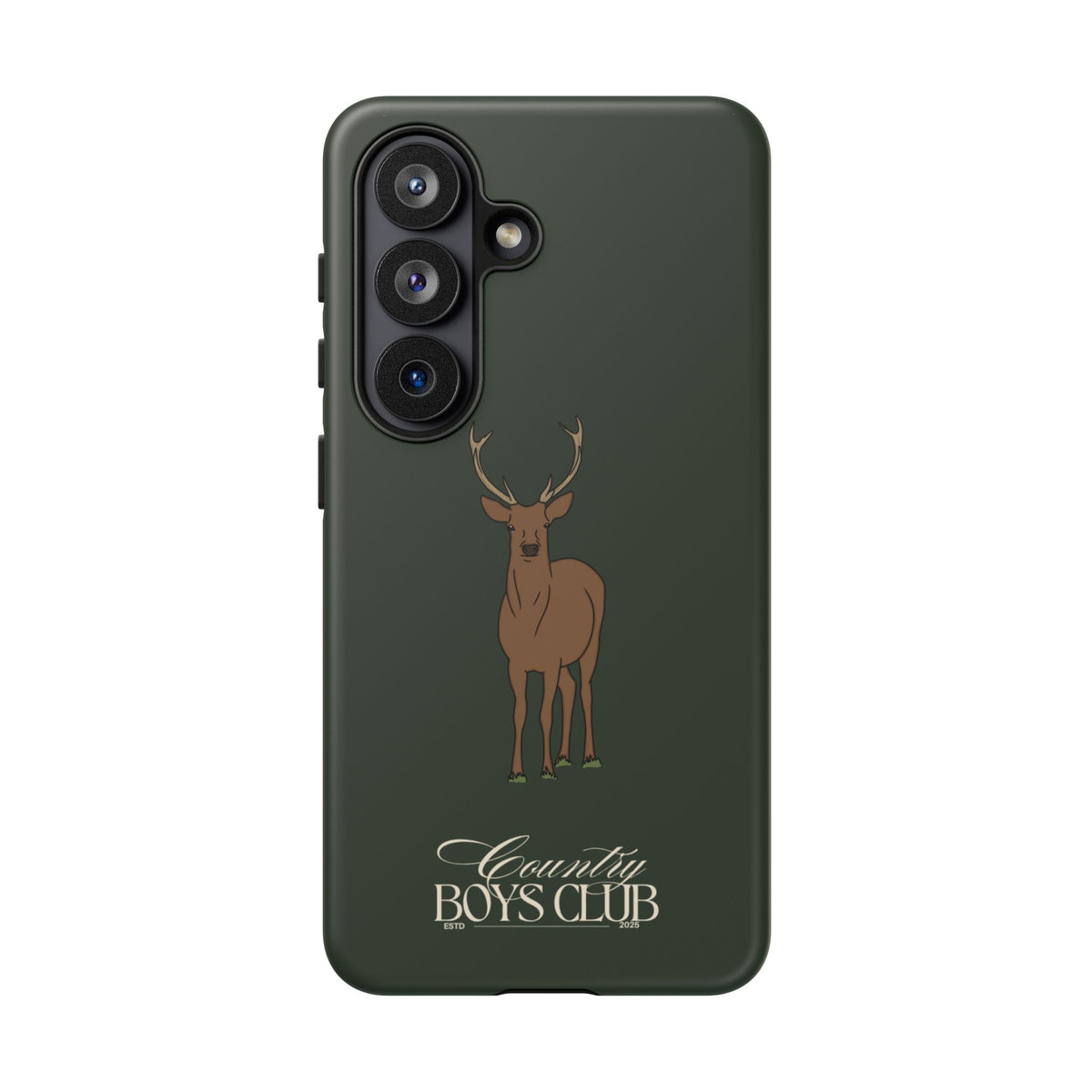 Field Green 'Country Boys Club Stag' Case  | CGC x Country Cases