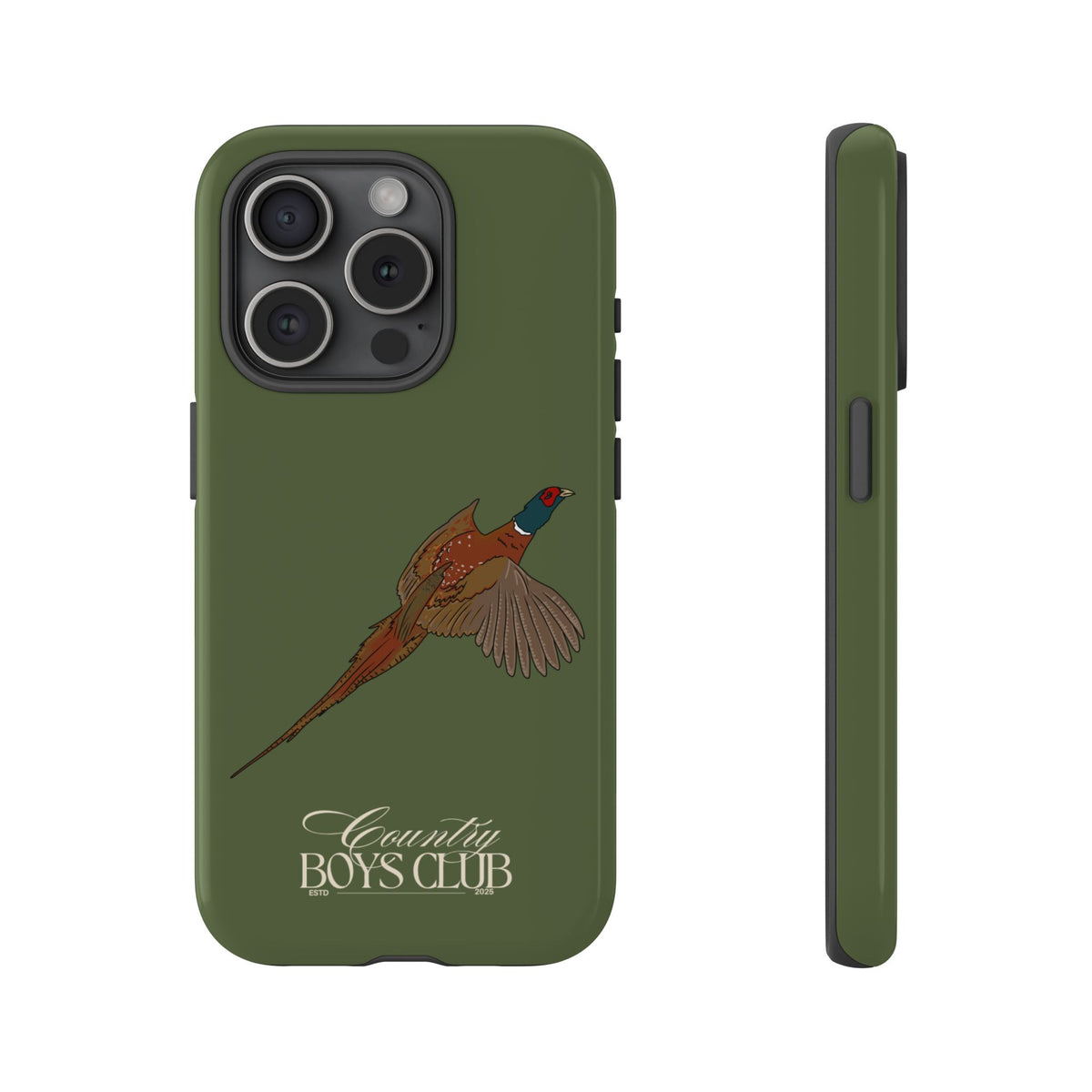 Green Country Boys Club Pheasant Case  | CGC x Country Cases