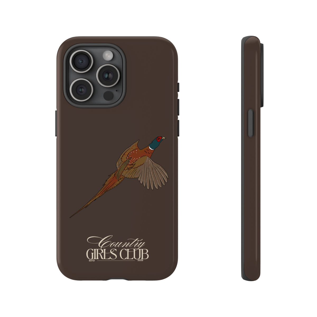 Espresso 'Girls Pheasant' Case  | CGC x Country Cases
