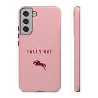 Pink & Burgundy 'Tally Ho!' (Horse) Case