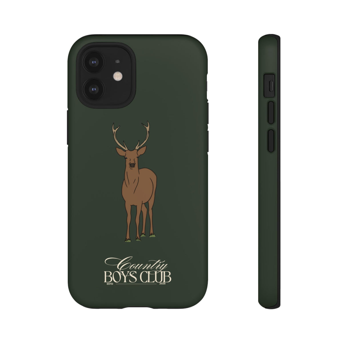 Field Green 'Country Boys Club Stag' Case  | CGC x Country Cases