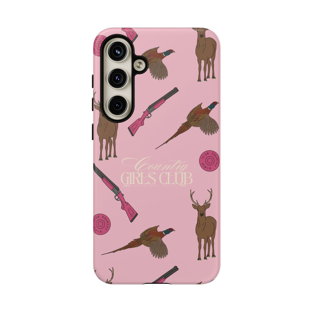Pale Pink Girls Love Guns Case  | CGC x Country Cases