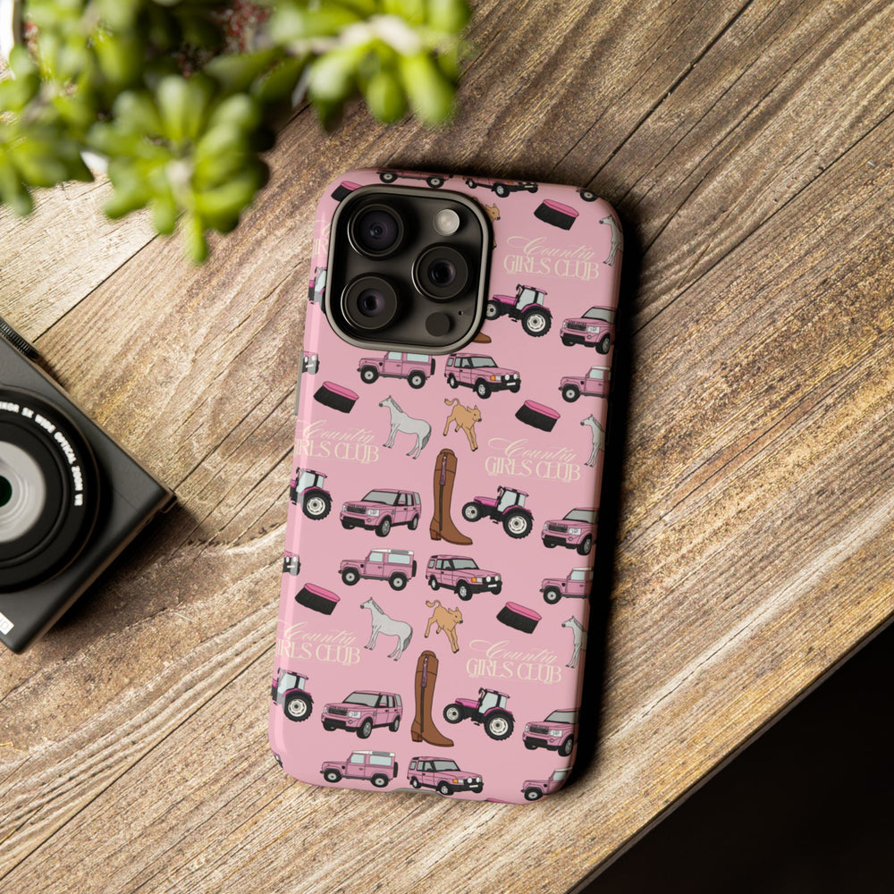 Pink Country Girls Club x Country Cases iPhone Case