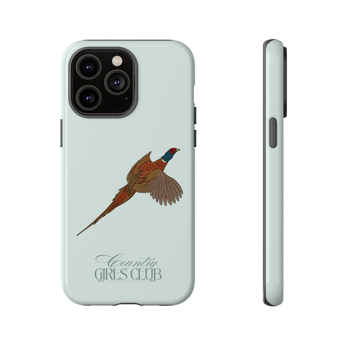 Duck Egg Blue 'Girls Pheasant' Case  | CGC x Country Cases