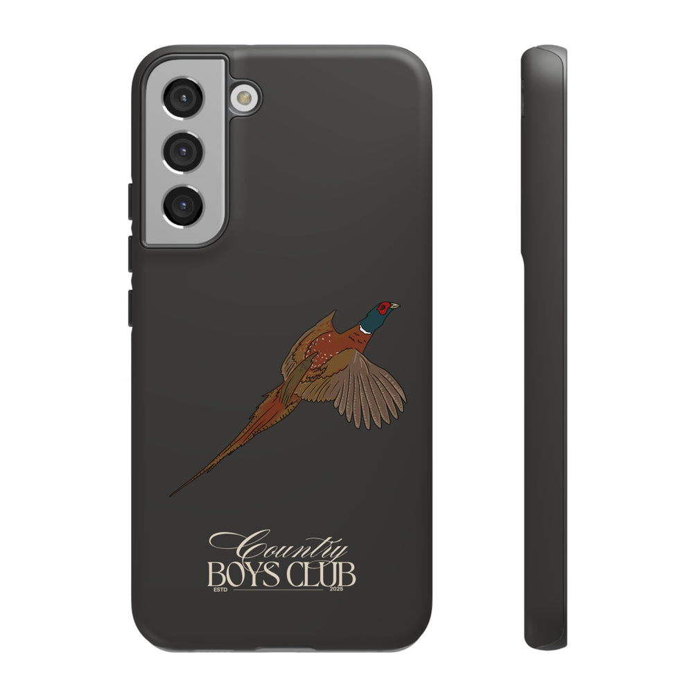 Charcoal 'Country Boys Club Pheasant' Case  | CGC x Country Cases