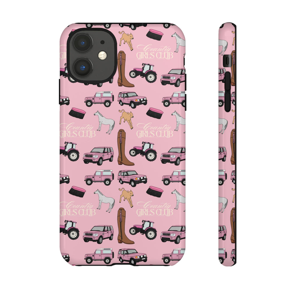 Pink Country Girls Club x Country Cases iPhone Case