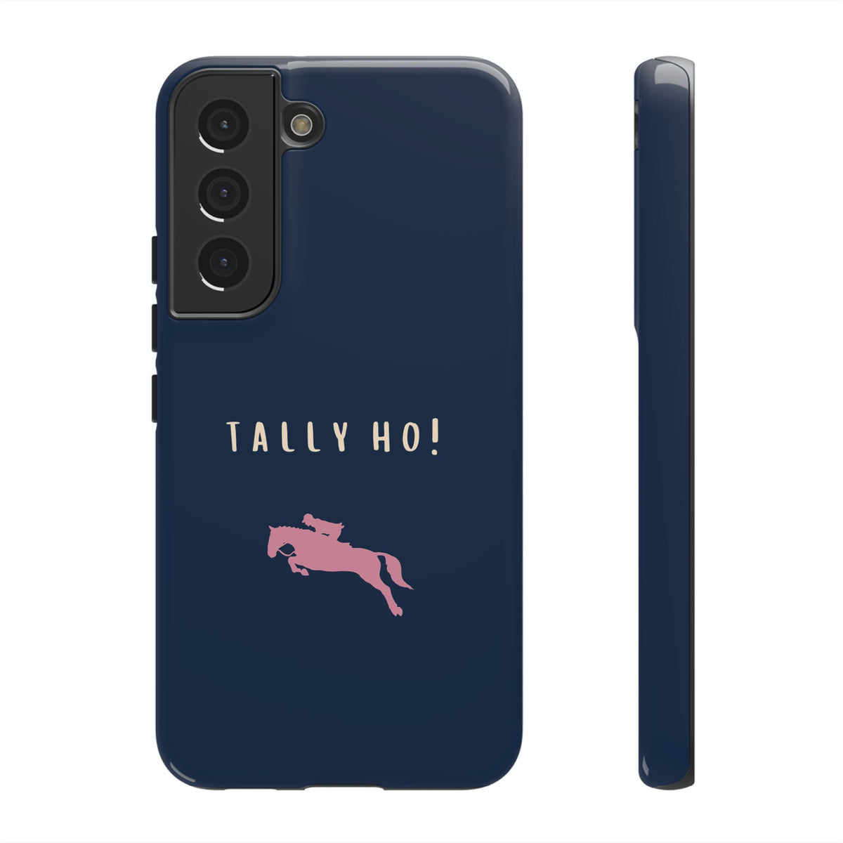 Navy & Pink 'Tally Ho!' (Horse)