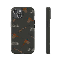 Charcoal 'Boys Pheasants & Shotguns' Case  | CBC x Country Cases