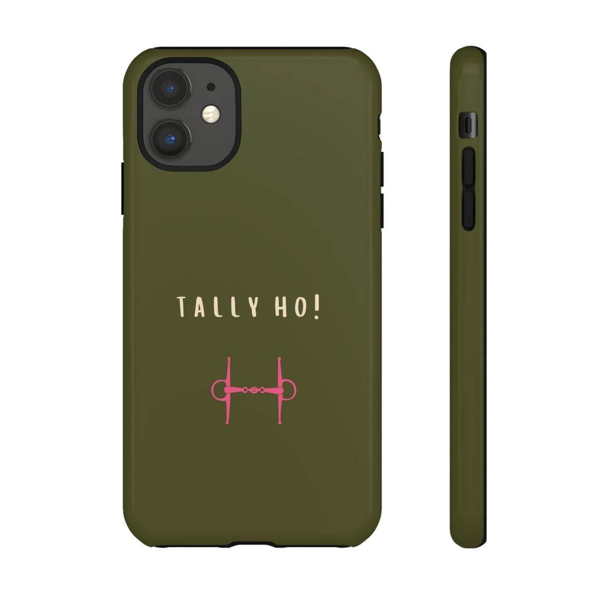 Green & Pink 'Tally Ho!' (Snaffle)