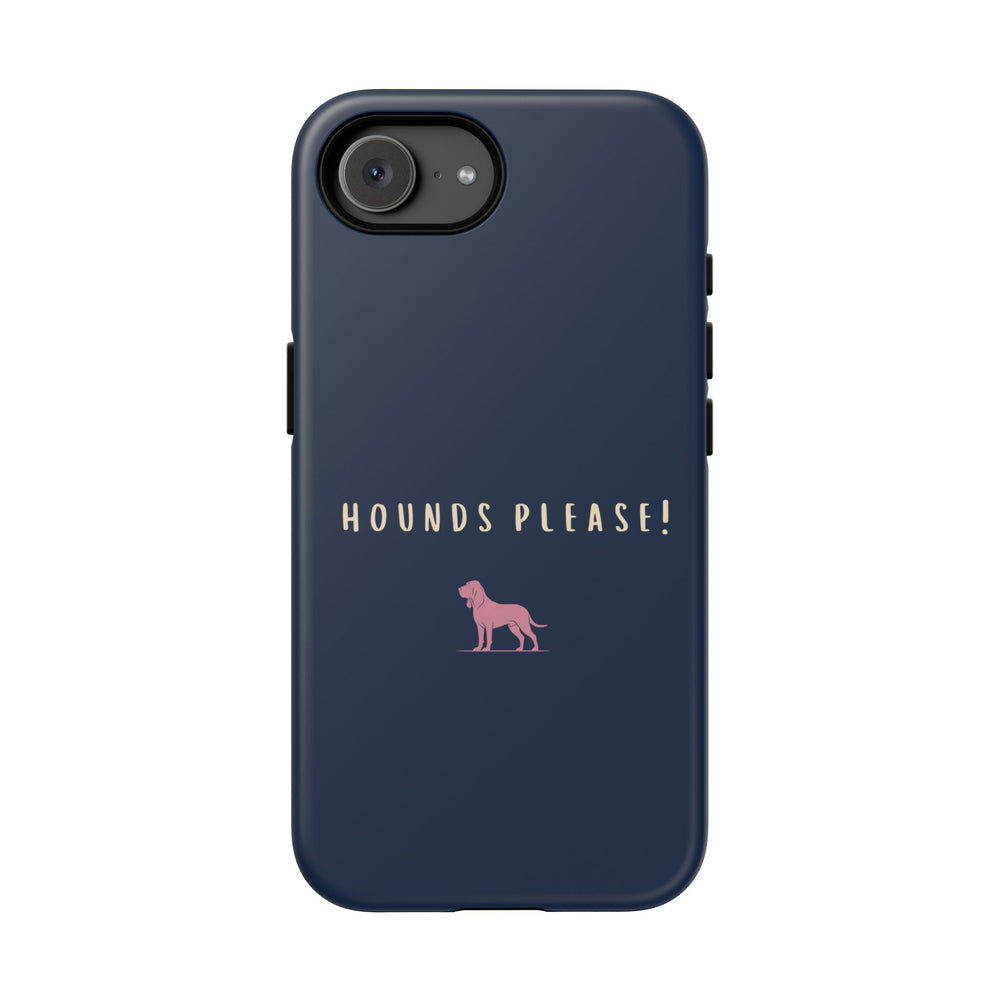 Navy & Pink 'Hounds Please' Case