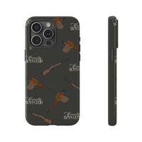 Charcoal 'Boys Pheasants & Shotguns' Case  | CBC x Country Cases