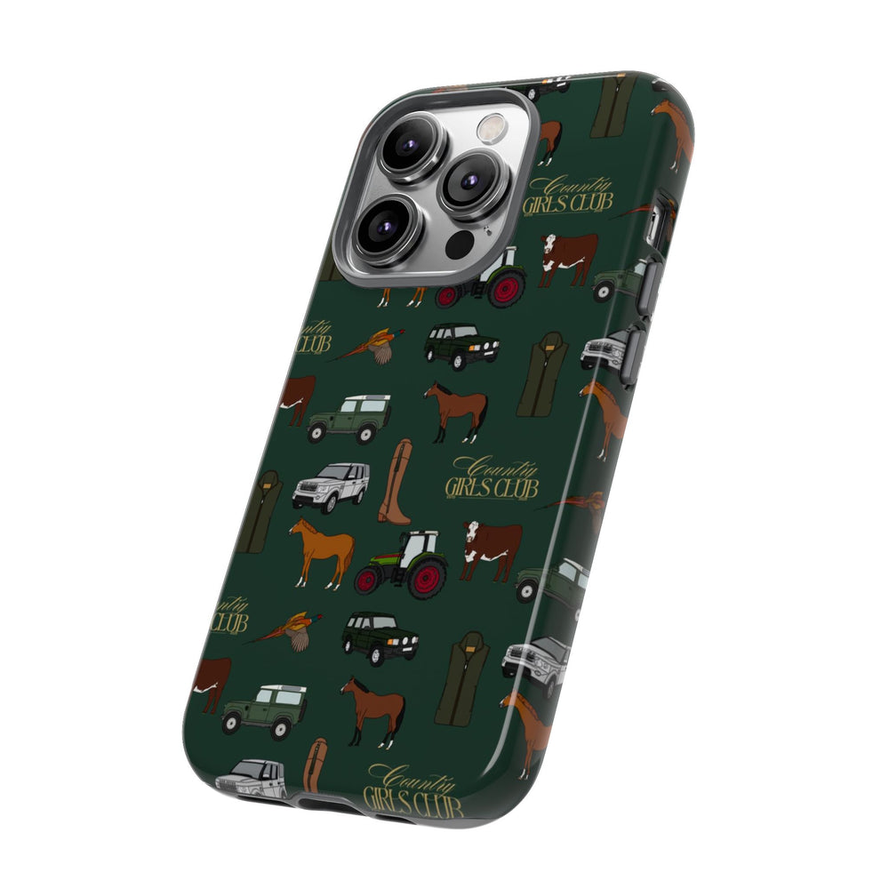 Green Country Girls Club x Country Cases iPhone Case