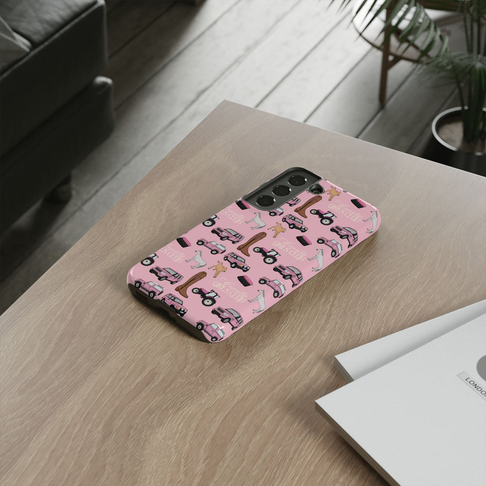 Pink Country Girls Club x Country Cases Android Phone Case